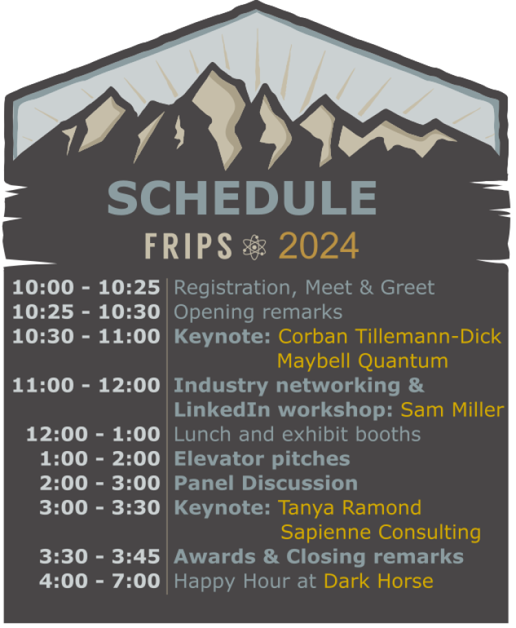 FRIPS schedule 2024