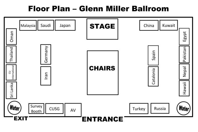 Glenn Miller Ballroom Floor Plan