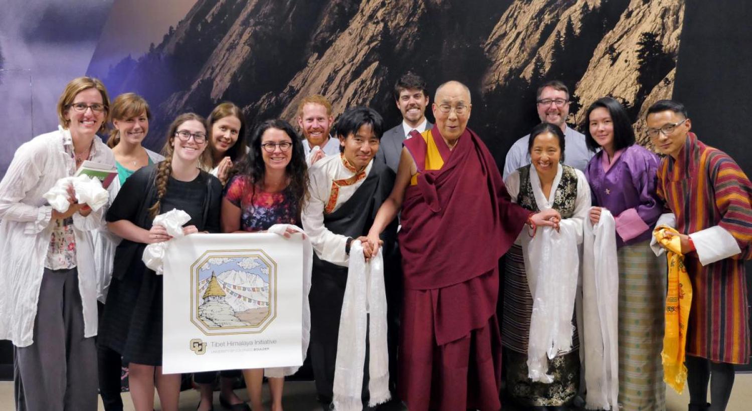 Tibet Himalaya Initiative Audience with His Holiness the Dalai Lama