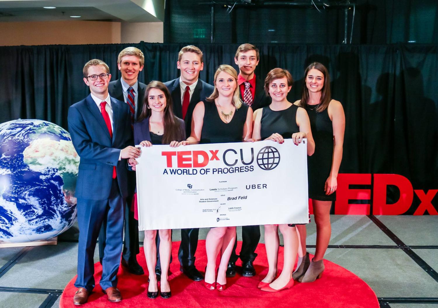 2016 TEDxCU student organizers