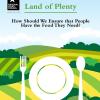 Land of Plenty Issue Guide cover