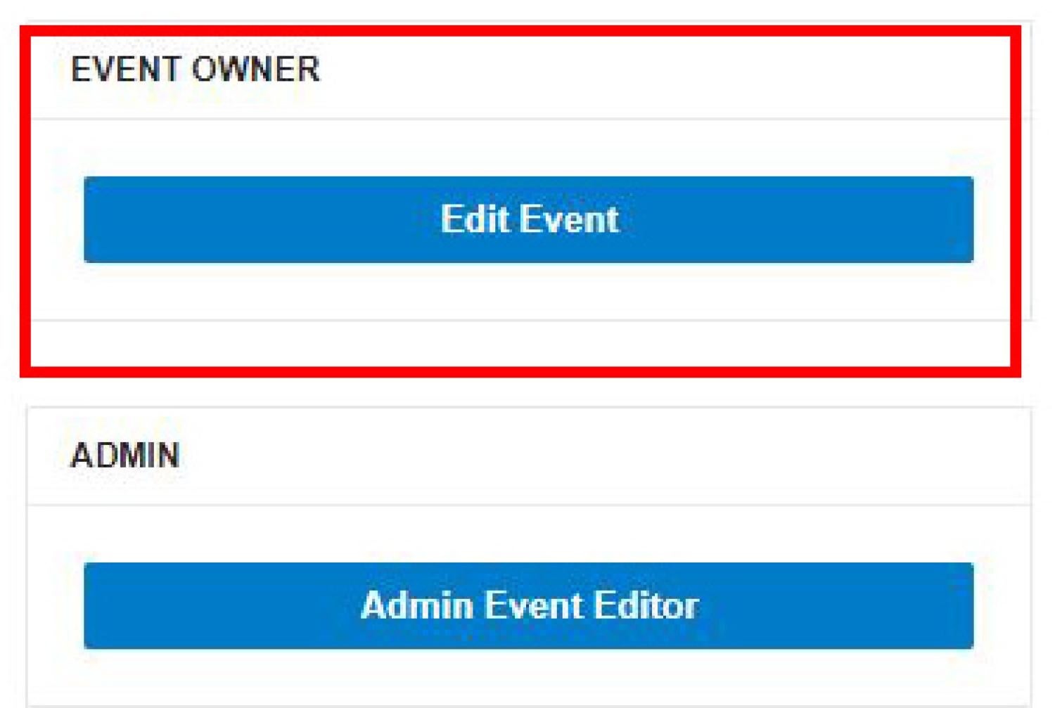 Edit Event button