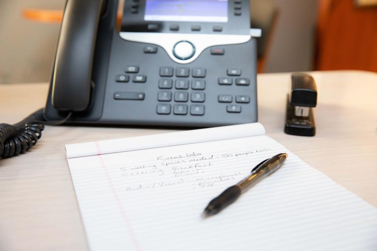 Phone and Notepad
