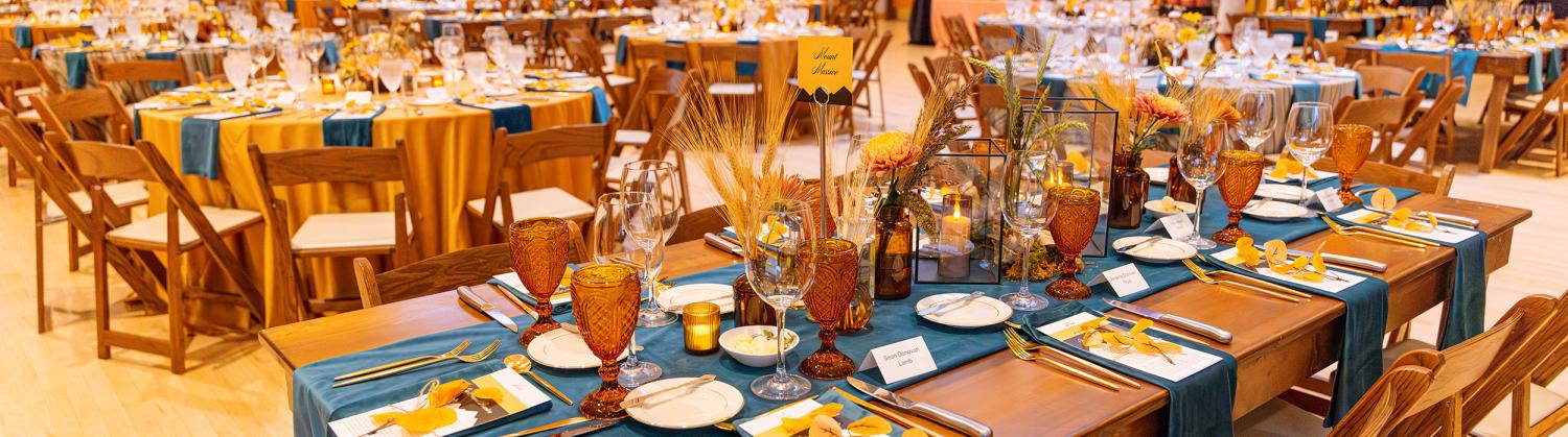 decorated table