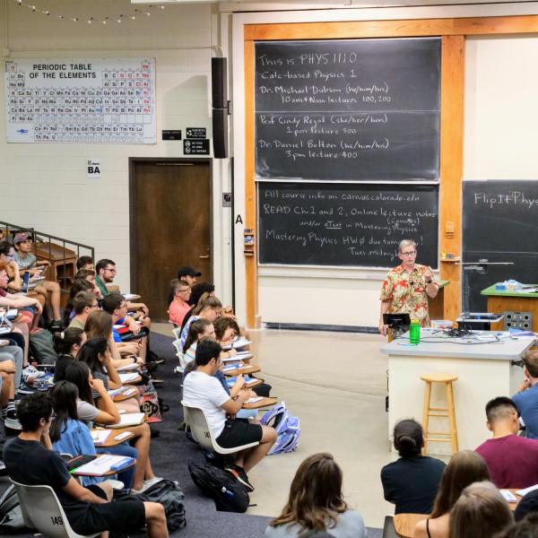 Students in class.