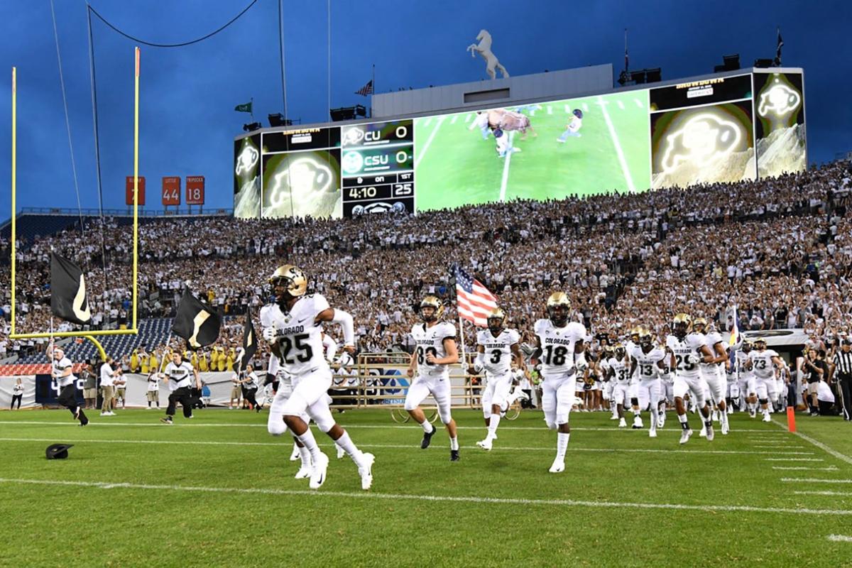 Buffs take to the field at the Rocky Mountain Showdown