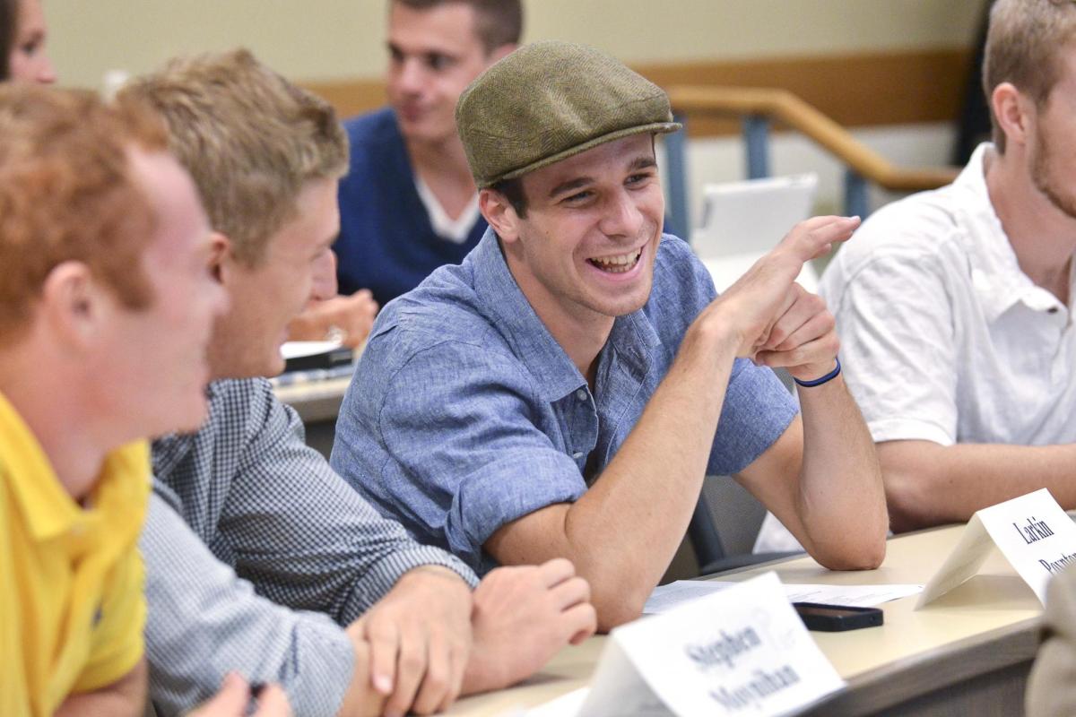 Students in a class