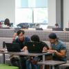 Group of students studying