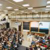 Large lecture hall class