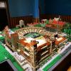 Folsom Field made of Legos