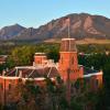 Old Main flying American Flag.