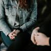 two people having a conversation