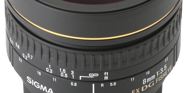 Sigma Fisheye 8mm f/3.5 Lens