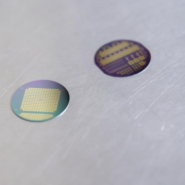 Two small discs