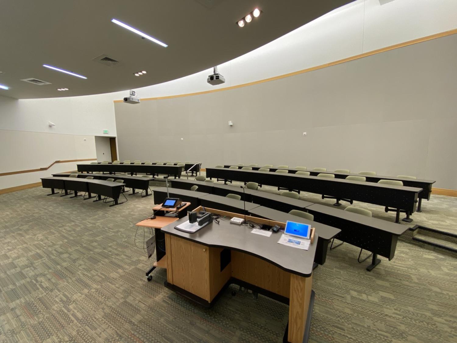 A104 from podium