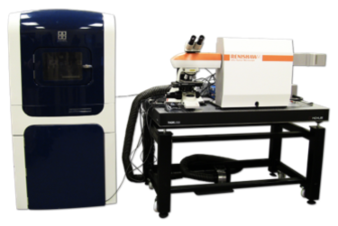 Combined Raman and Nanoindentation