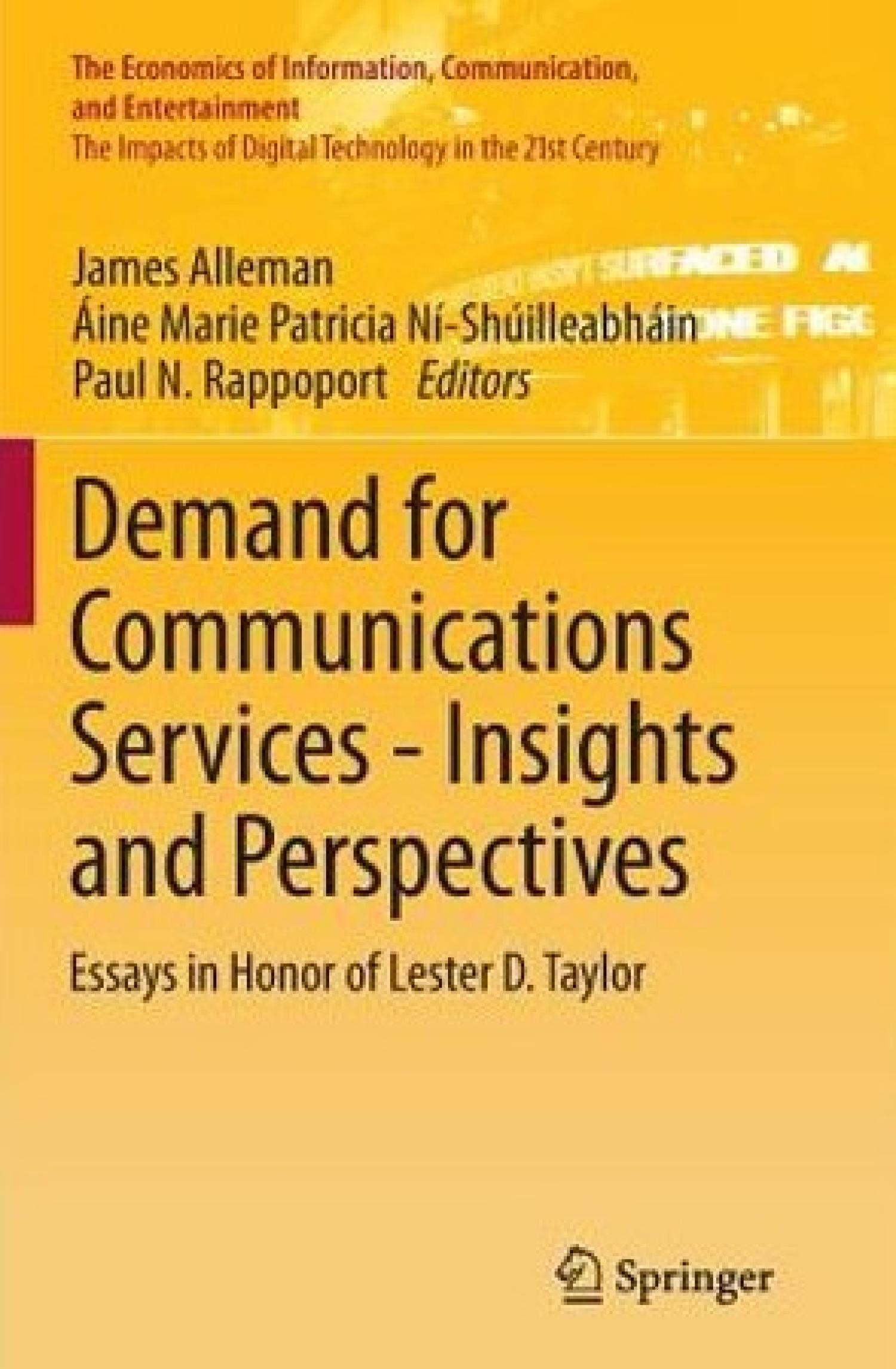 Demand Cover page