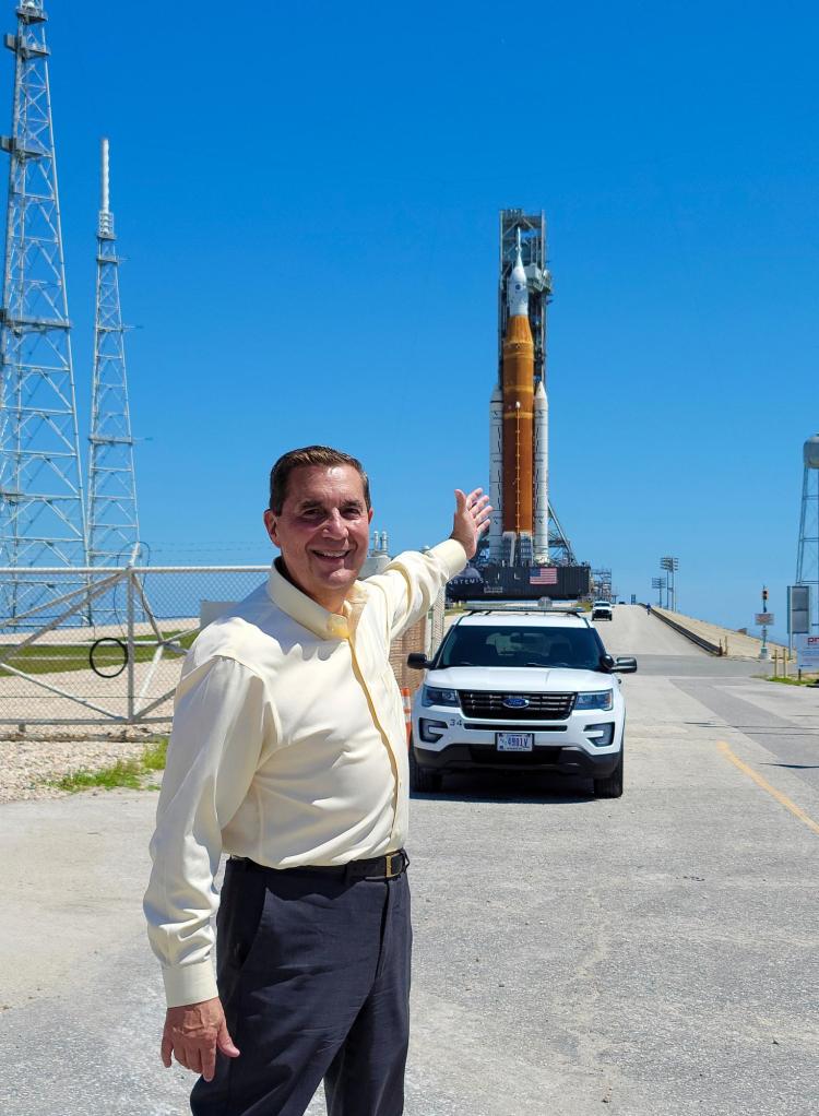 Dr. Jack Burns at the Cape in Florida 2022