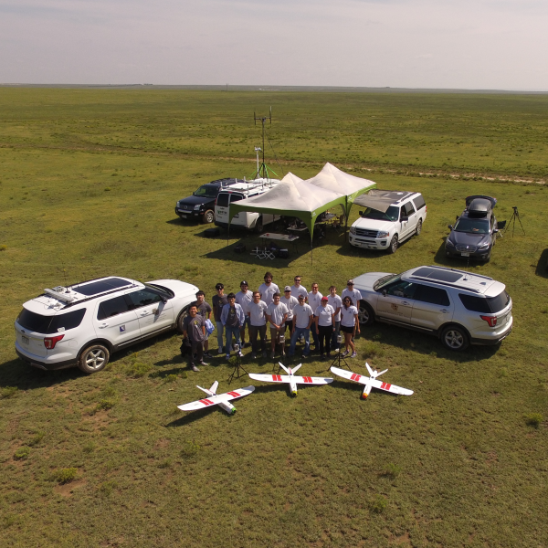 Team from the air