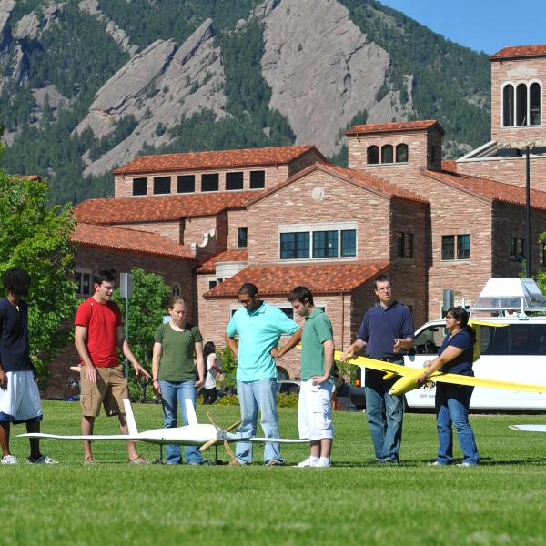 Aerospace engineering students
