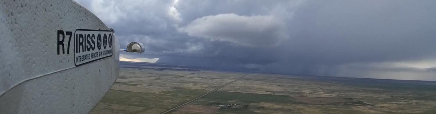 Storm from onboard RAVEN
