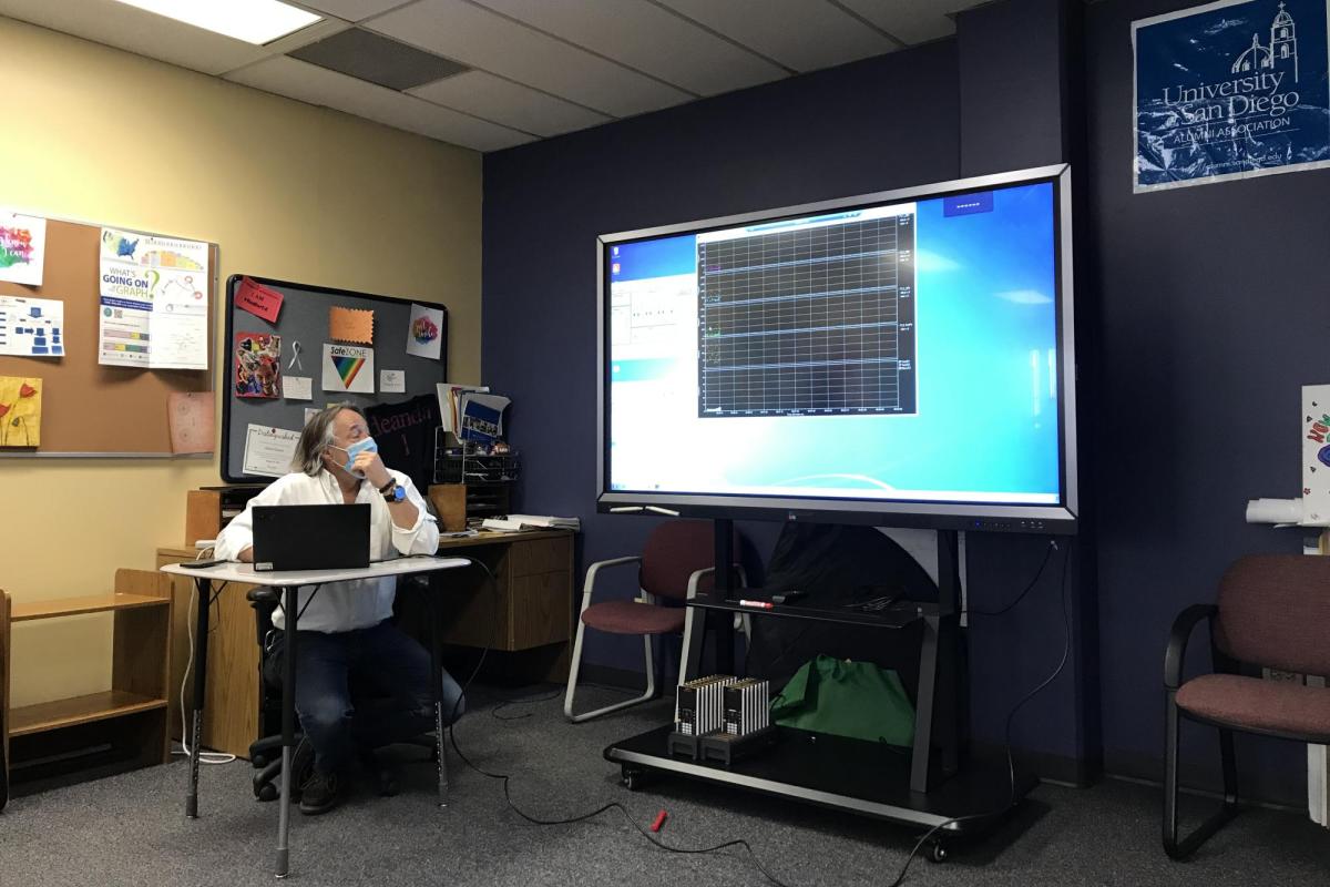 Hernandez shows particle load visualization