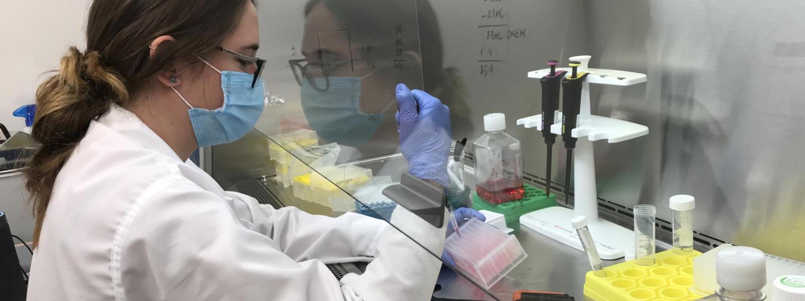 Marina in lab