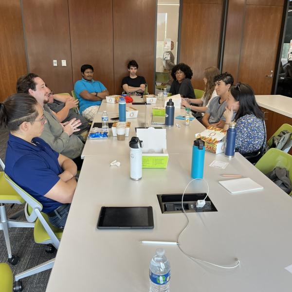 Faculty Discussion photo.