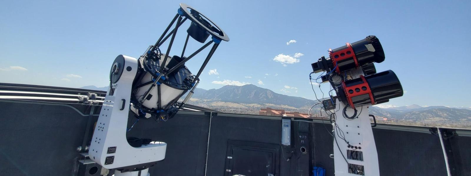 Telescope arrays at the VADeR Laboratory