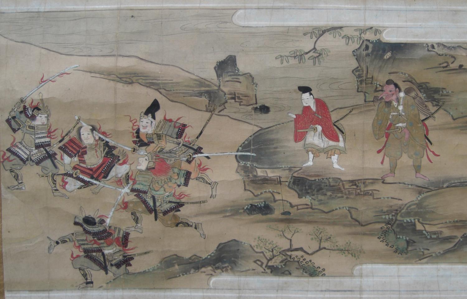 Yoshitsune in the Ashura Realm
