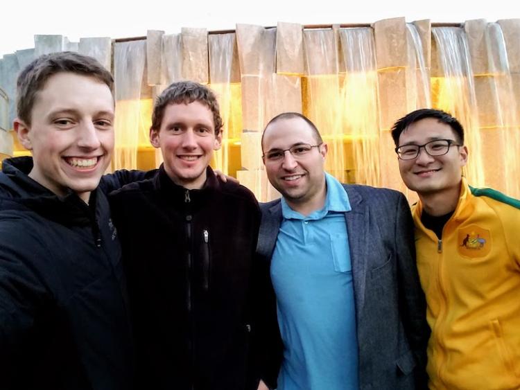 Charlie, David G, David M and Marvin