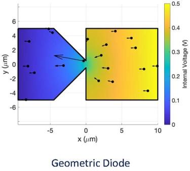 Geometric Diode