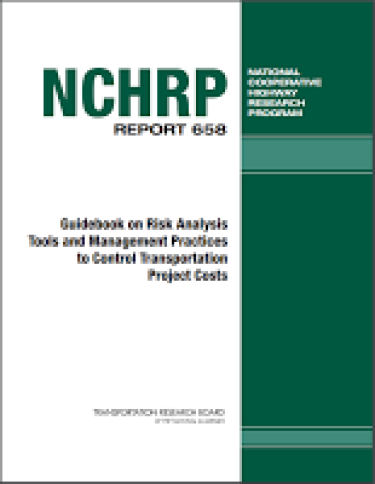 Book cover for Guidebook on Risk Analysis Tools and Management Practices to Control Transportation Project Costs