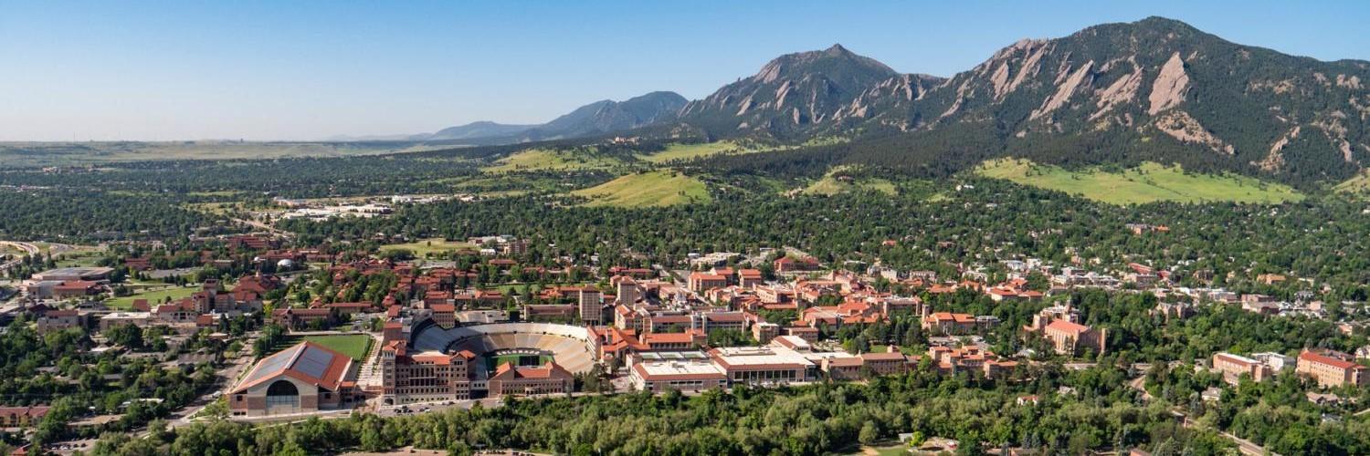 CU Boulder campus