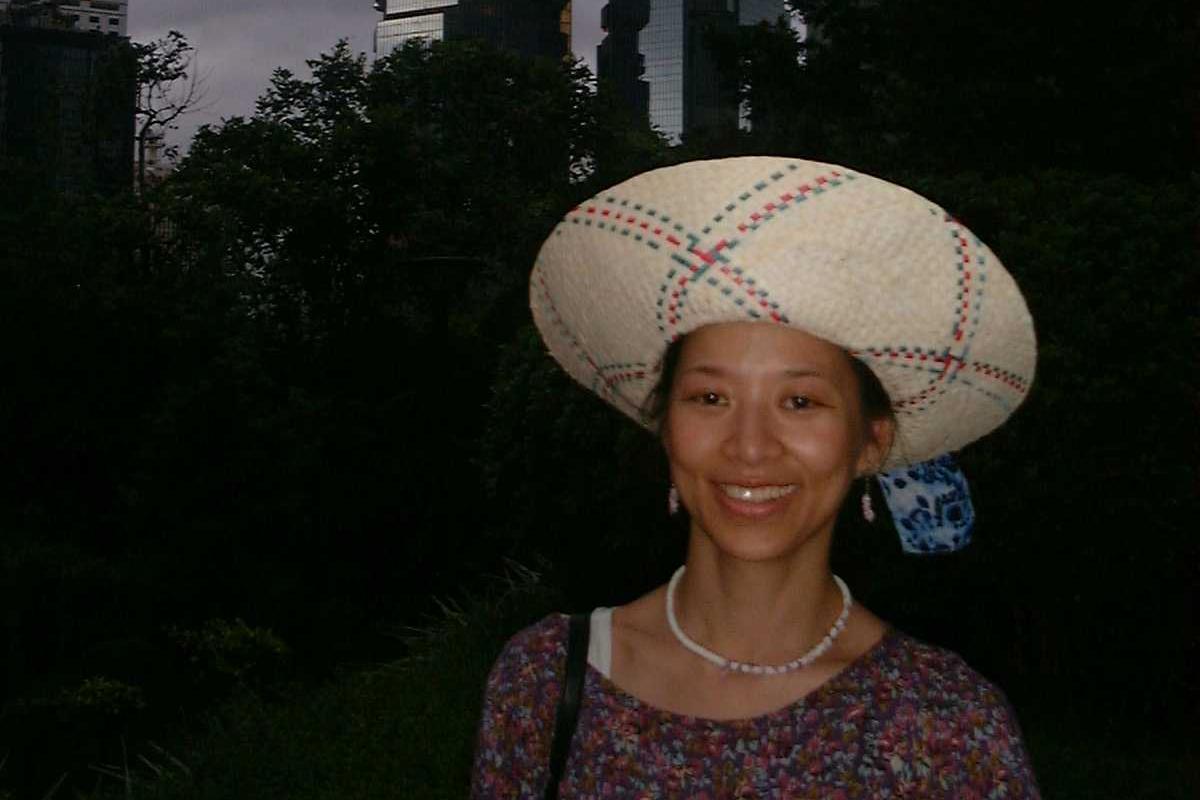 Lucy Pao in Hong Kong Park