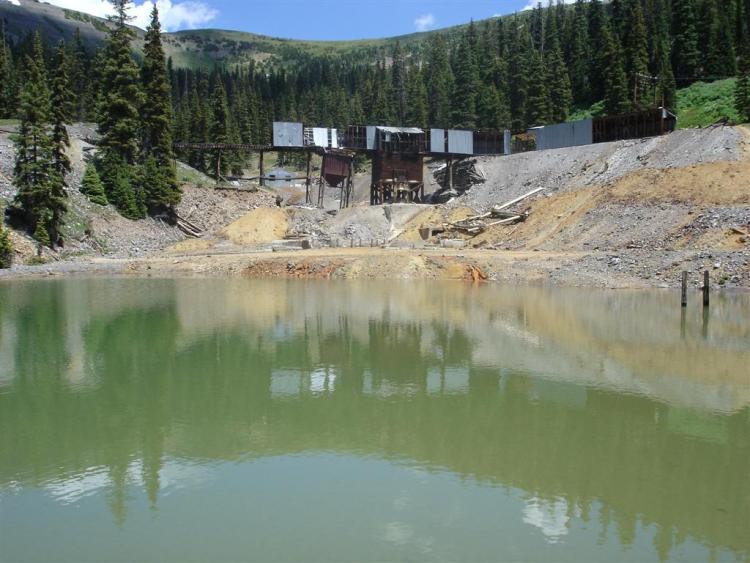 the coal creek in july 2005