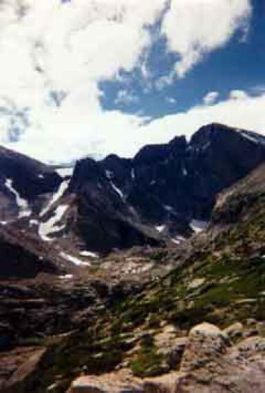 boulder brook watershed and long's peak