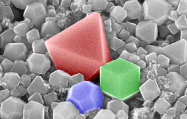 Primary Colors False Color Polyhedra