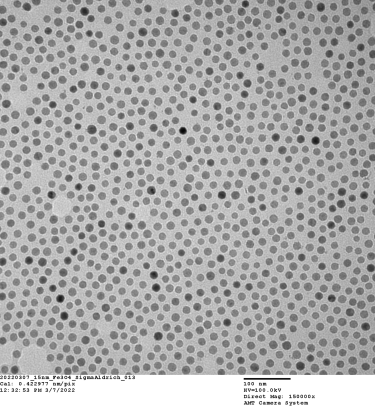 Spherical iron oxide nanoparticles