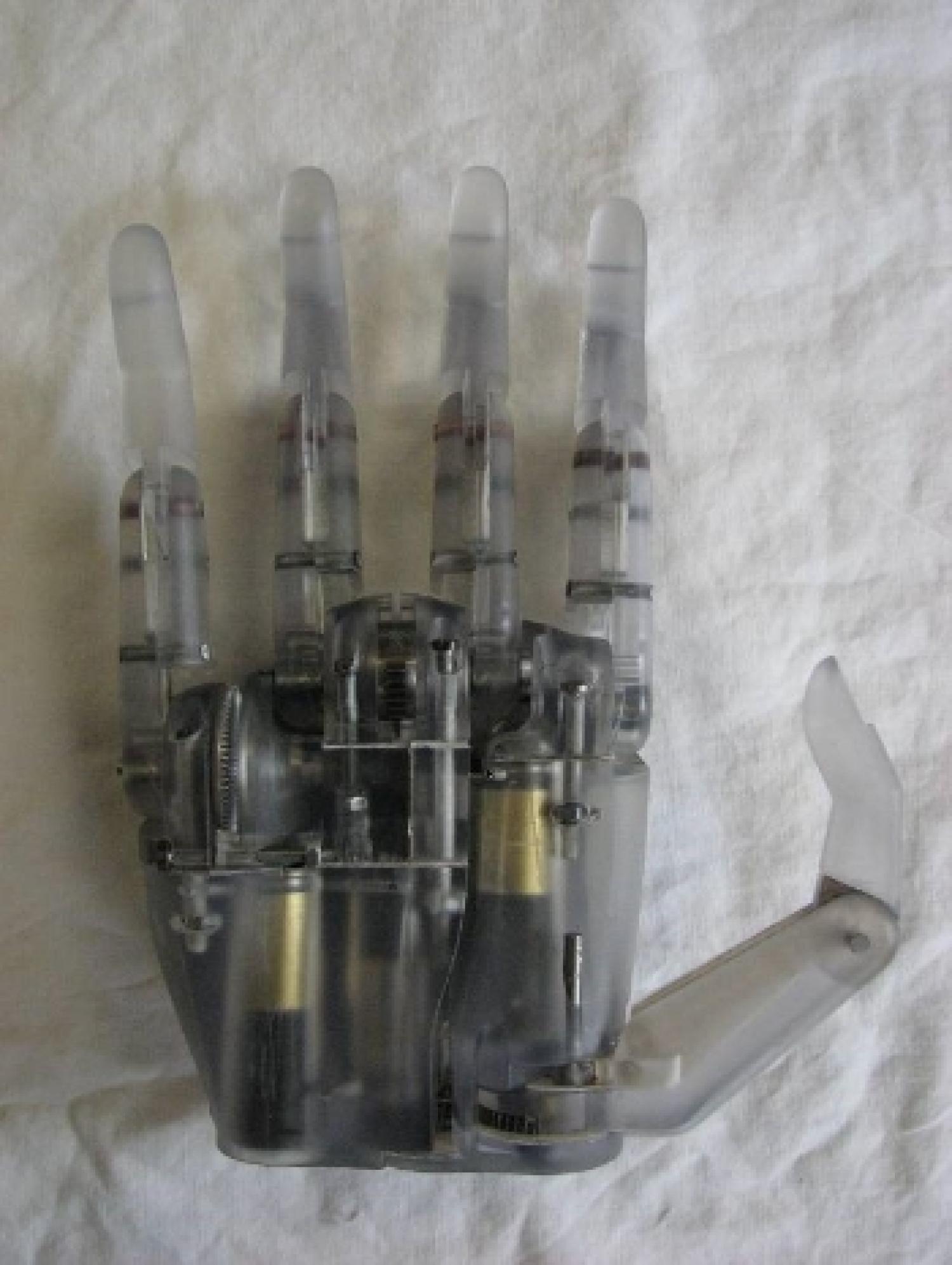 Clear Prosthetic Hand Prototype