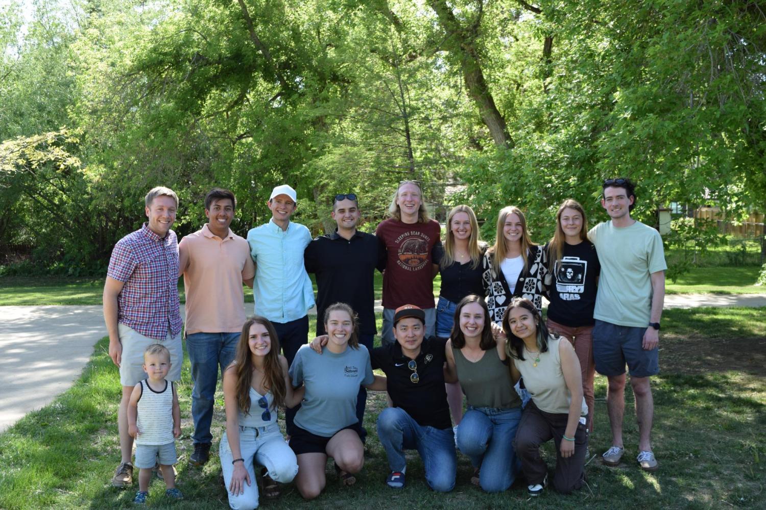 Group Picnic, May 2022 (Guess who the spikeball champions were)