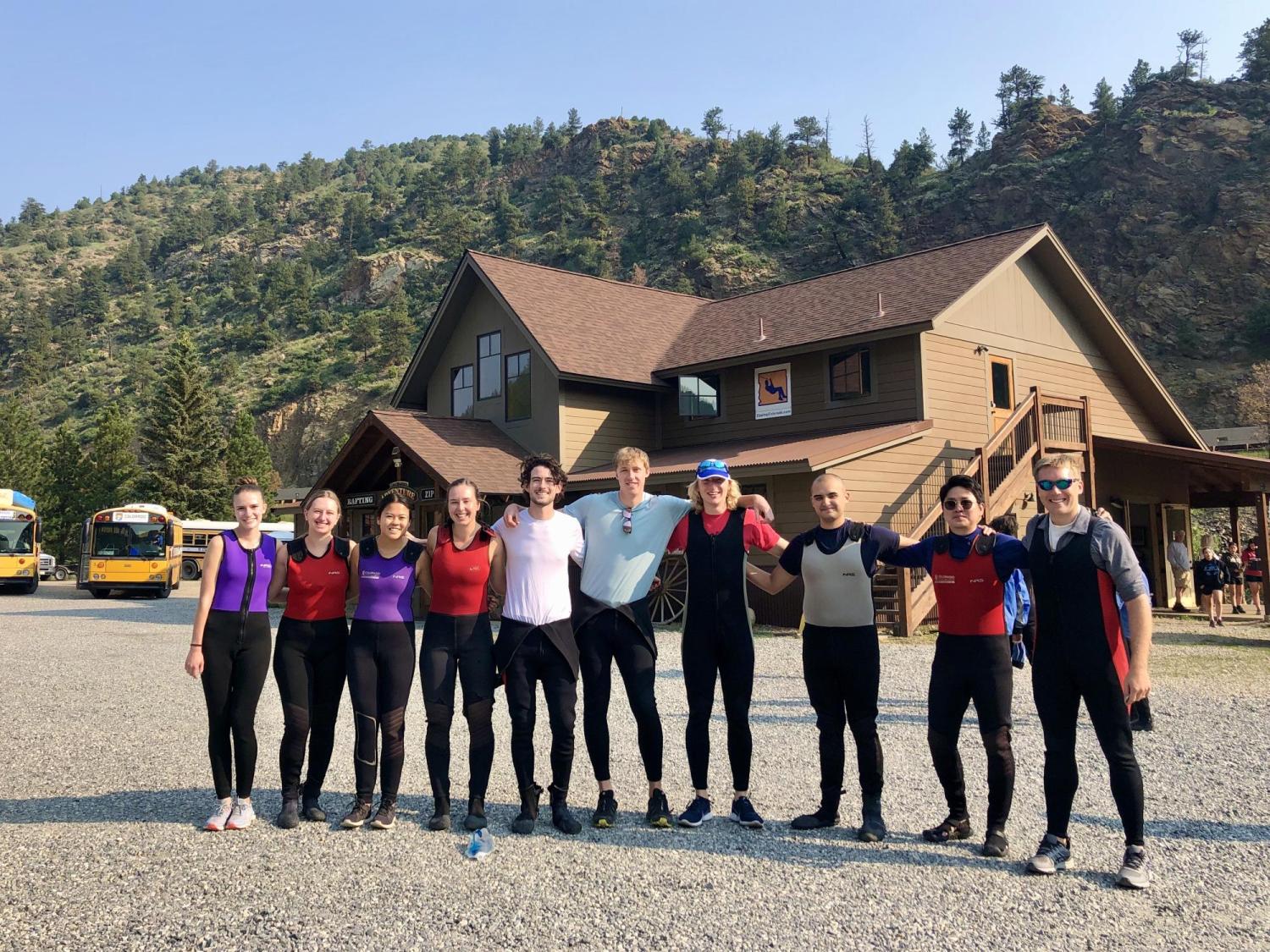 Clear Creek rafting trip, July 2021