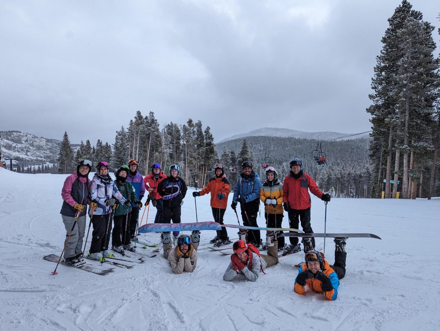 Dodo Ski Day -- What is Hayden looking at?