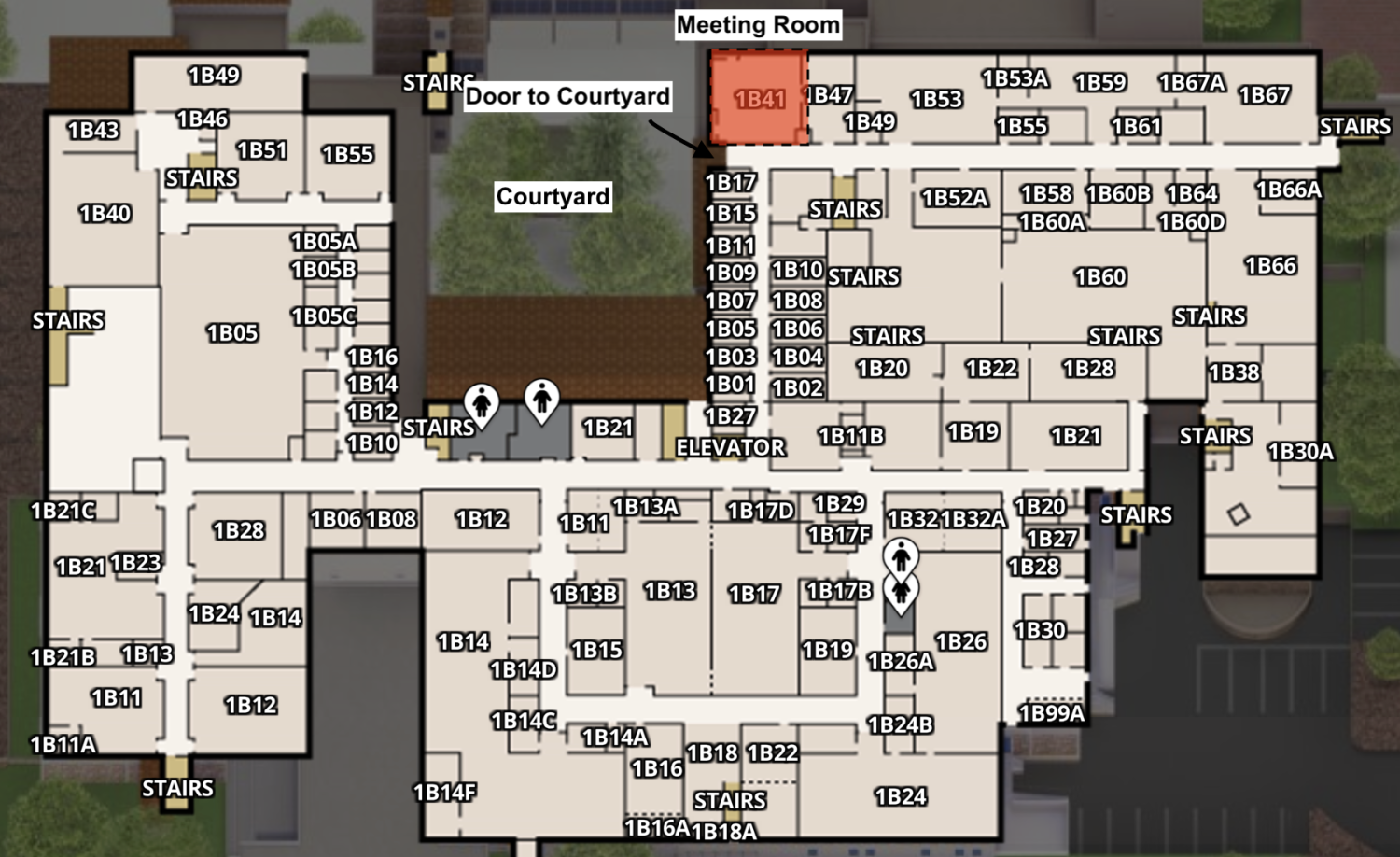 Floor plan of ECCE