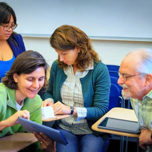 Faculty group discussion