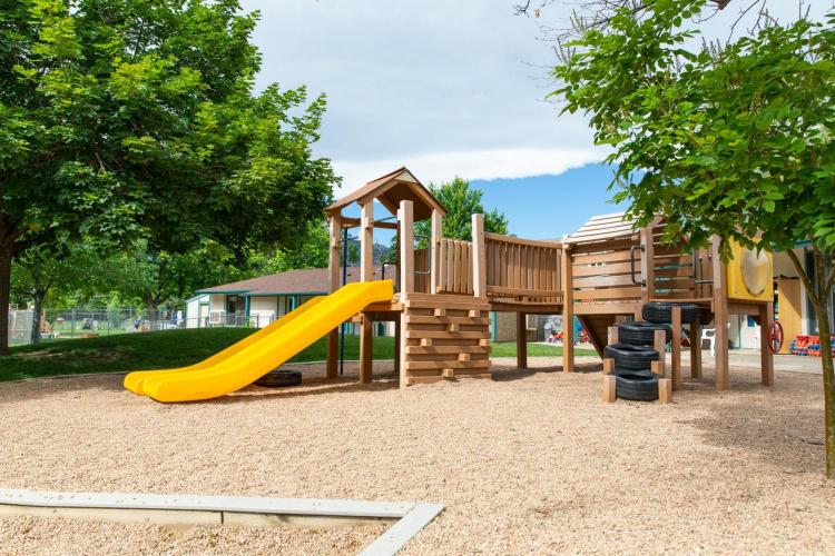 Playground at CU Children's Center