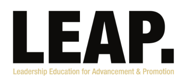 LEAP logo