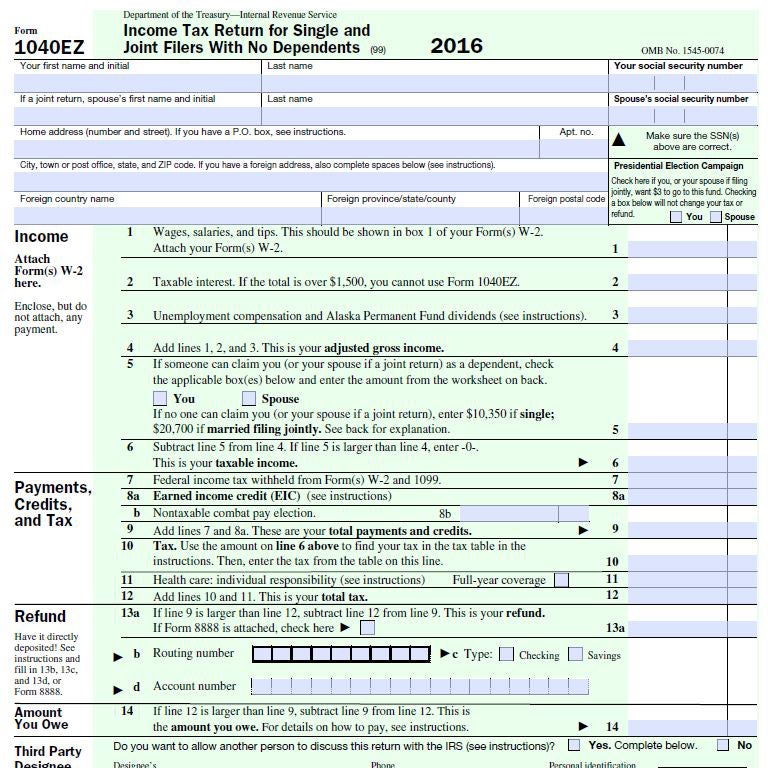 Examples Of Tax Documents Office Of Financial Aid University Of