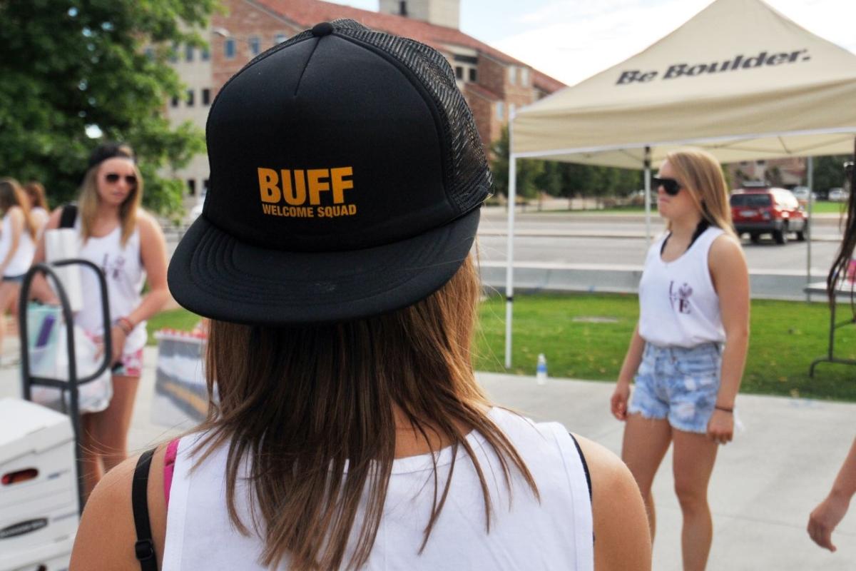student move-in day