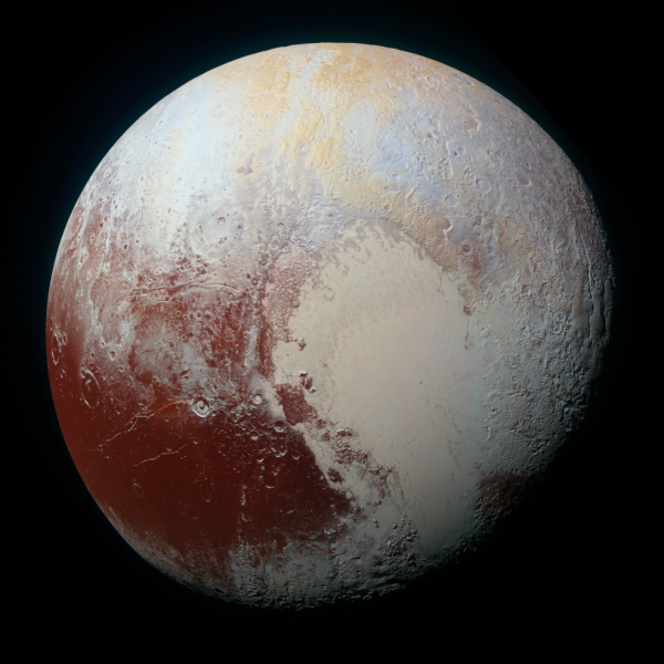 NASA photo of Pluto